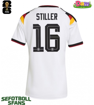 Tyskland Angelo Stiller #16 Hemmatröja Kvinnor VM 2026 Kortärmad